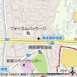 埼玉県川口市東本郷171周辺の地図