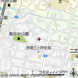 千葉県松戸市三ケ月1228周辺の地図