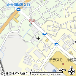 千葉県松戸市二ツ木1284周辺の地図