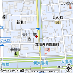 埼玉県三郷市新和1丁目506-2周辺の地図