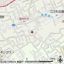埼玉県草加市遊馬町915周辺の地図