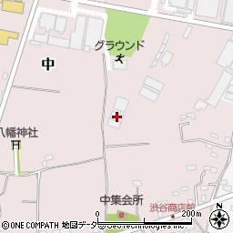 千葉県白井市中305周辺の地図