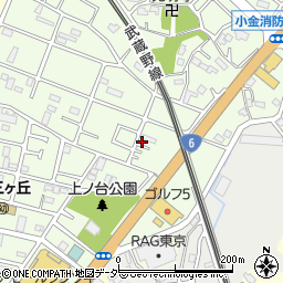 千葉県松戸市二ツ木1330周辺の地図