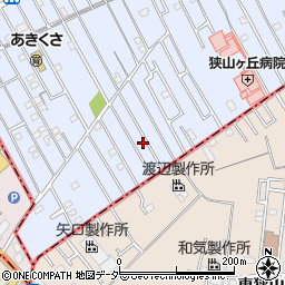 埼玉県狭山市水野1197周辺の地図