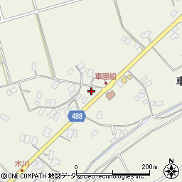 長野県伊那市東春近車屋383周辺の地図