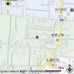 埼玉県所沢市所沢新町2514-16周辺の地図