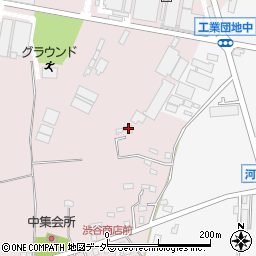 千葉県白井市中300周辺の地図