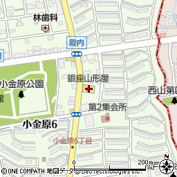 銀座山形屋　松戸小金原店周辺の地図