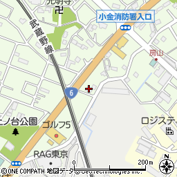 千葉県松戸市二ツ木405周辺の地図
