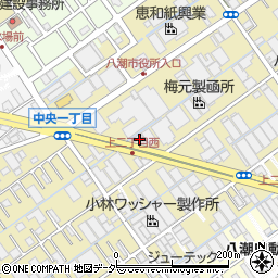埼玉県八潮市二丁目451周辺の地図