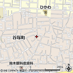 埼玉県草加市谷塚町1515-1周辺の地図
