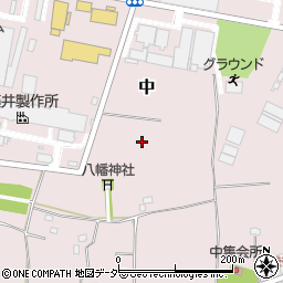 千葉県白井市中374周辺の地図