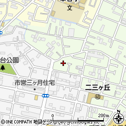 千葉県松戸市二ツ木1607-1周辺の地図