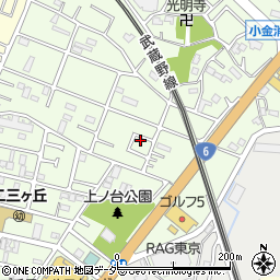 千葉県松戸市二ツ木1343周辺の地図