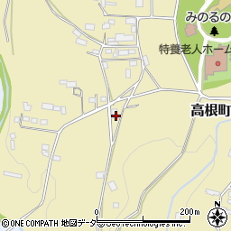 山梨県北杜市高根町箕輪2832周辺の地図