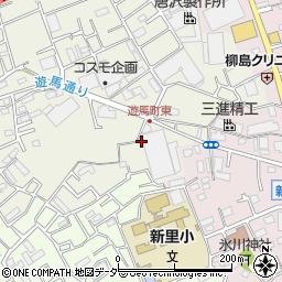 埼玉県草加市遊馬町862周辺の地図