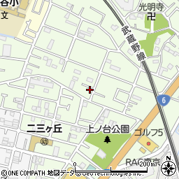 千葉県松戸市二ツ木1372-13周辺の地図