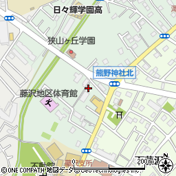 埼玉県入間市下藤沢1009周辺の地図