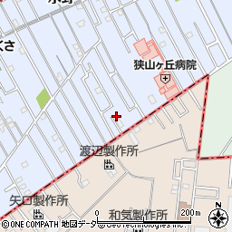 埼玉県狭山市水野1137周辺の地図