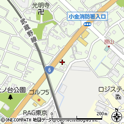 千葉県松戸市二ツ木406周辺の地図