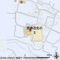 長野県伊那市西春近166周辺の地図