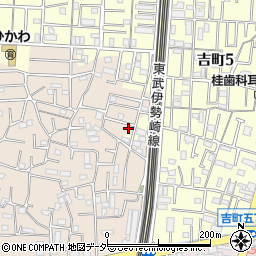 埼玉県草加市谷塚町1607-24周辺の地図