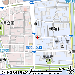 埼玉県三郷市新和1丁目399周辺の地図