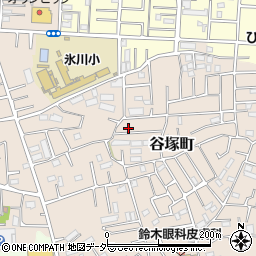埼玉県草加市谷塚町1689-5周辺の地図