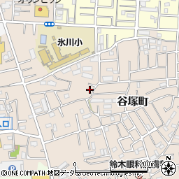 埼玉県草加市谷塚町1718周辺の地図