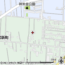 埼玉県所沢市所沢新町2510周辺の地図