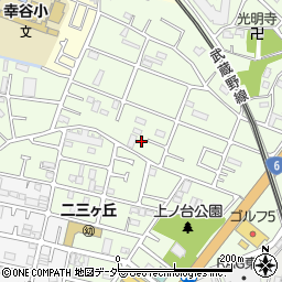 千葉県松戸市二ツ木1372-16周辺の地図