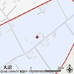 千葉県成田市大沼621周辺の地図