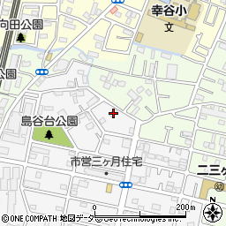 千葉県松戸市三ケ月1218周辺の地図