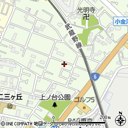 千葉県松戸市二ツ木1348-6周辺の地図