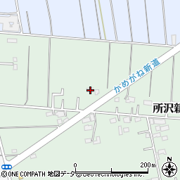 埼玉県所沢市所沢新町2476-1周辺の地図