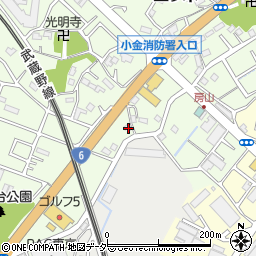 千葉県松戸市二ツ木395周辺の地図