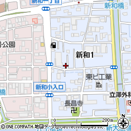 埼玉県三郷市新和1丁目385周辺の地図
