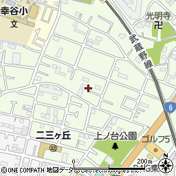 千葉県松戸市二ツ木1372-17周辺の地図