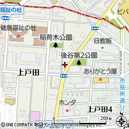 埼玉県戸田市上戸田142周辺の地図
