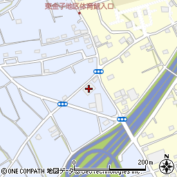 上水道中継加圧場周辺の地図