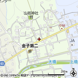 埼玉県入間市花ノ木周辺の地図