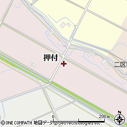 千葉県印西市押付周辺の地図