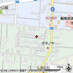 埼玉県所沢市所沢新町2518-4周辺の地図