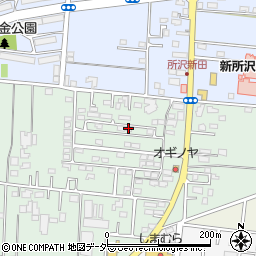 埼玉県所沢市所沢新町2518-3周辺の地図