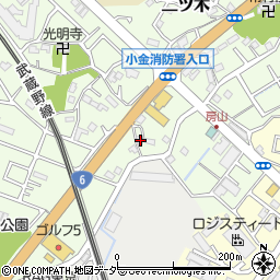 千葉県松戸市二ツ木345周辺の地図