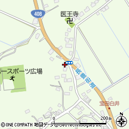 千葉県成田市宝田1717周辺の地図