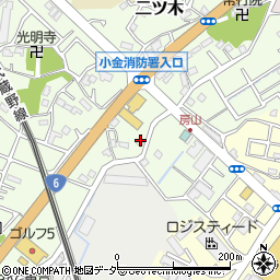 千葉県松戸市二ツ木319周辺の地図