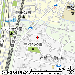 千葉県松戸市三ケ月1203周辺の地図