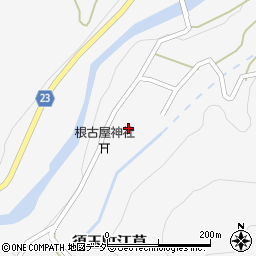 根古屋神社の大ケヤキ周辺の地図