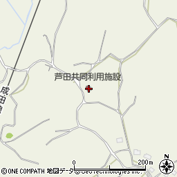 芦田共同利用施設周辺の地図